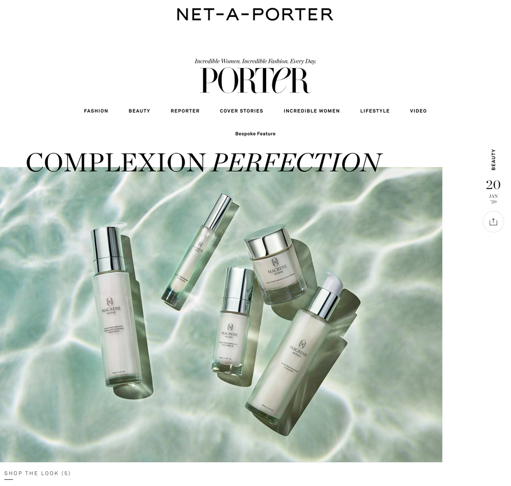 Net-A-Porter Bespoke Feature: Complexion Perfection