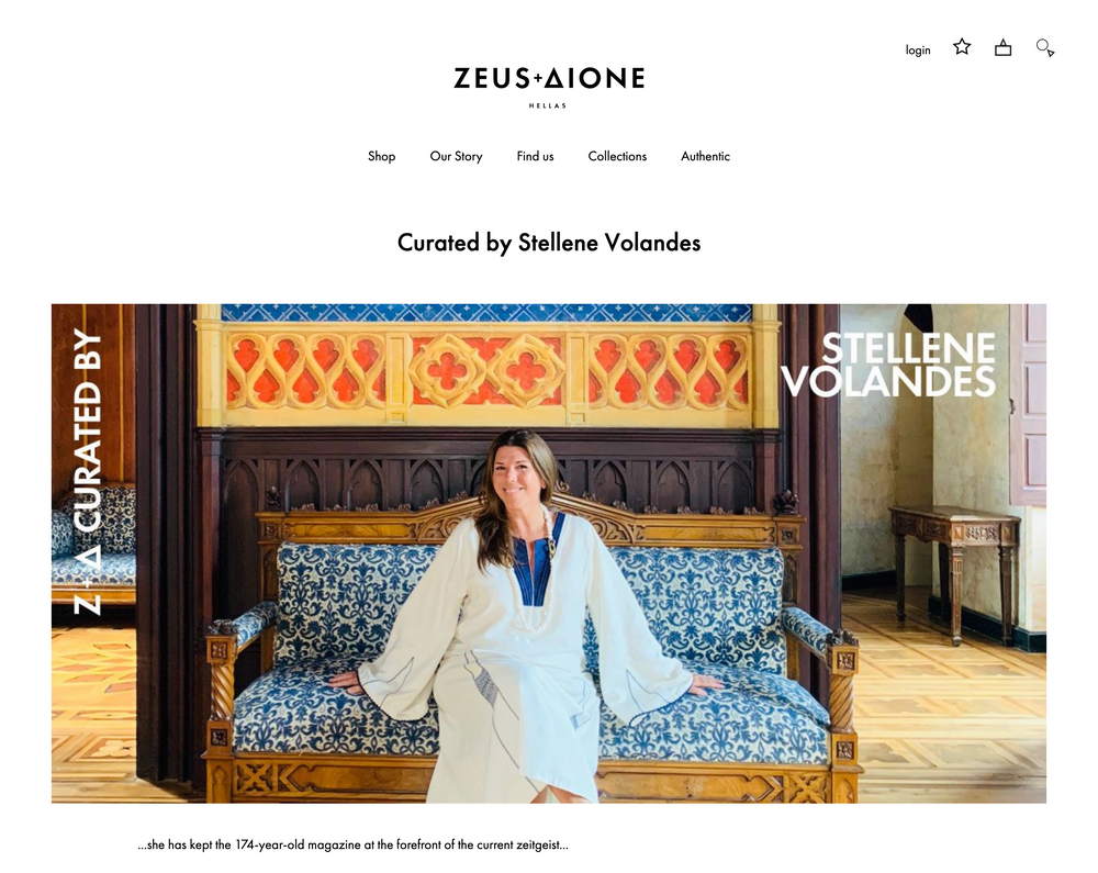 Zeus + Dione: Macrene Actives Featured in Interview with Town & Country Editor-in-Chief, Stellene Volandes