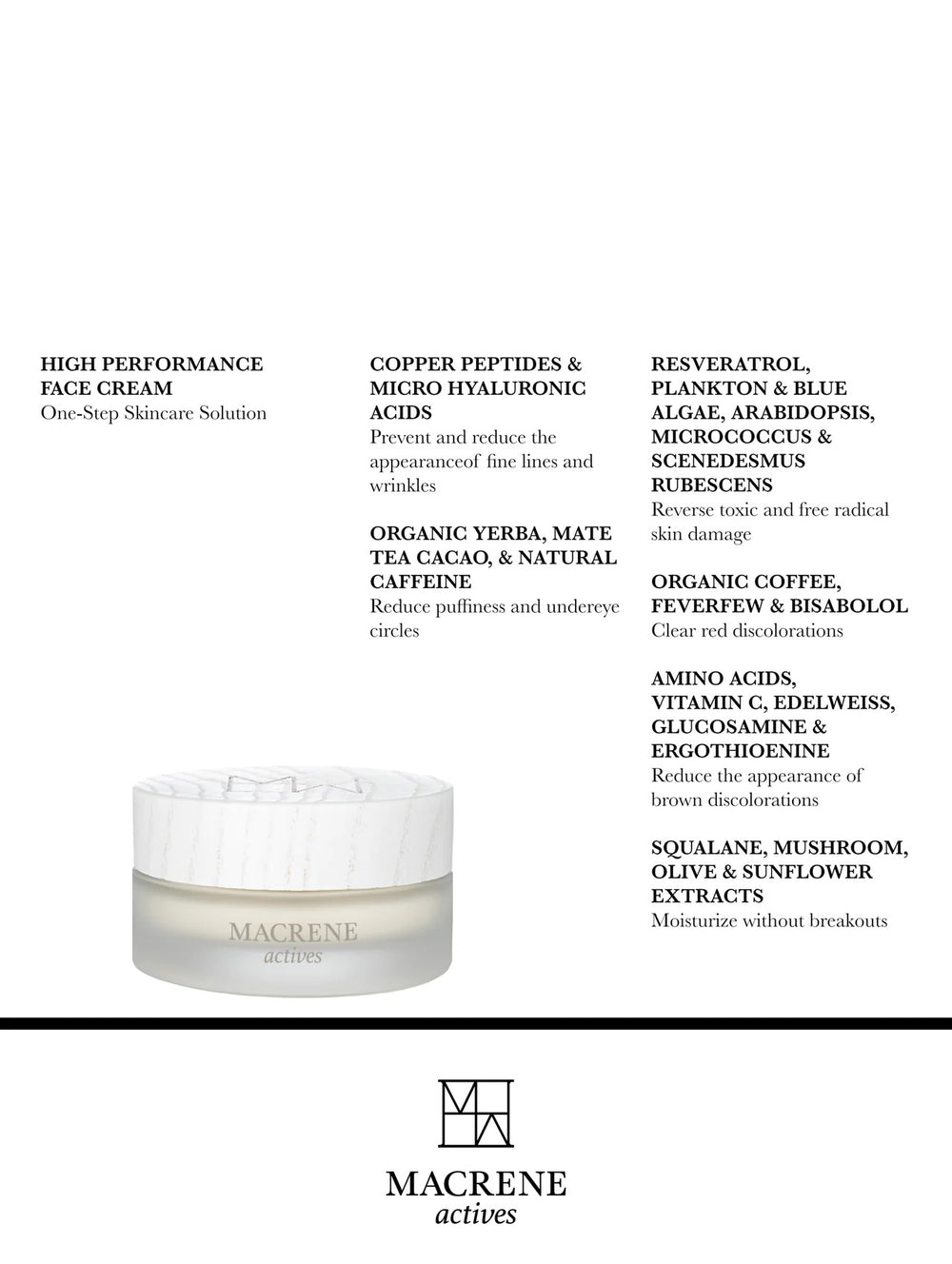 Skin + Earth: High Performance Face Cream