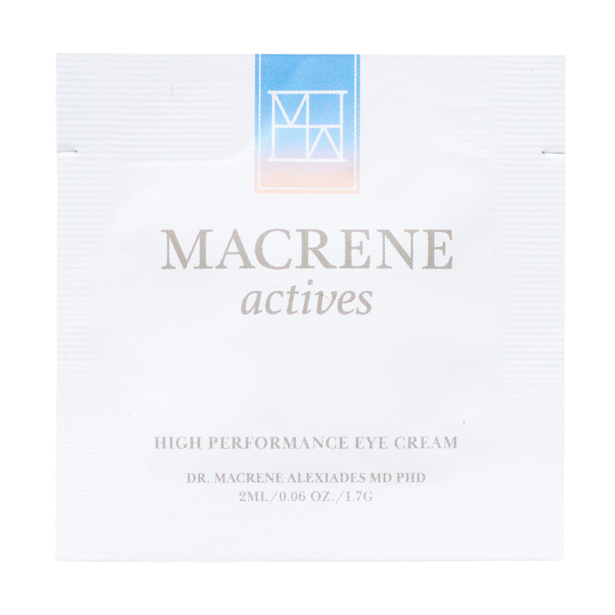 Skin + Earth: High Performance Eye Cream Sachet