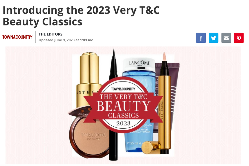 Town&Country: Introducing the 2023 Very T&C Beauty Classics