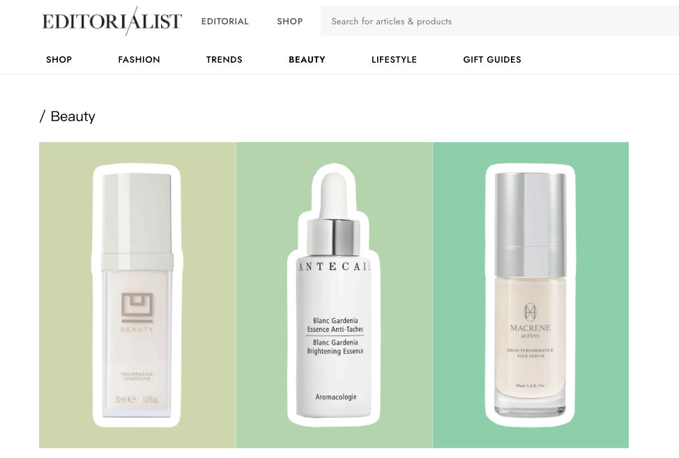 Editorialist: The 25 Best Dark Spot Correctors for Younger, Brighter Looking Skin