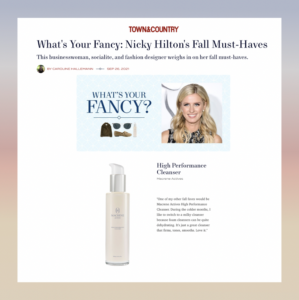Nicky Hilton's Sold Out Cleanser Fall Fave is Back in Stock