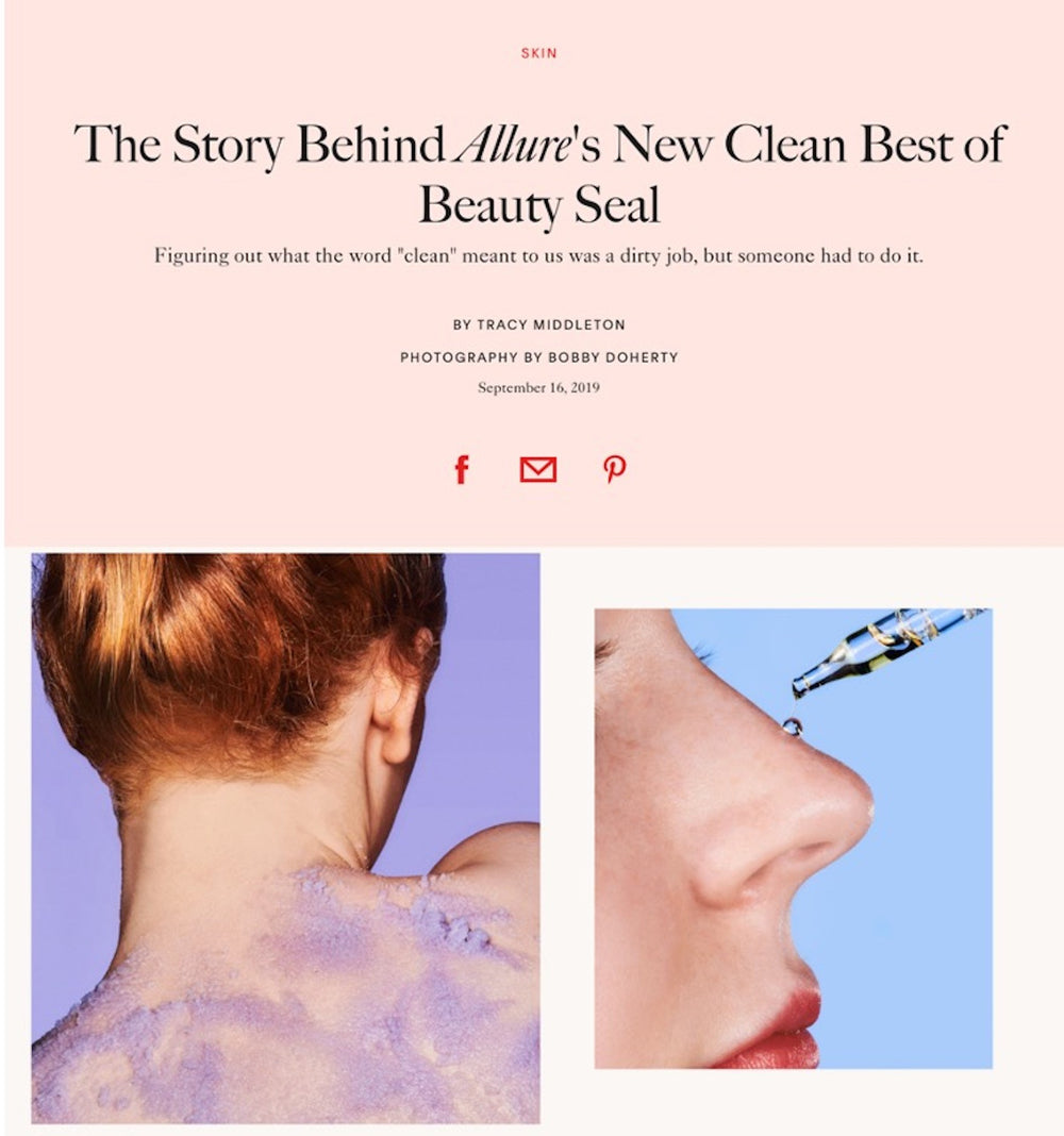 Allure: The Story Behind Allure's New Clean Best of Beauty Seal