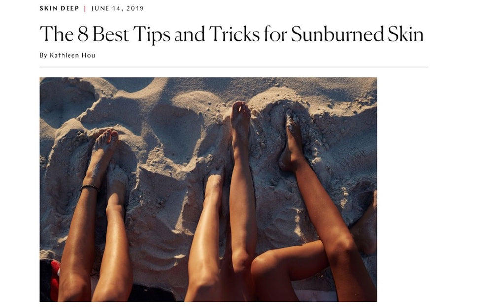 New York Magazine/The Cut: The 8 Best Tips and Tricks for Sunburned Skin