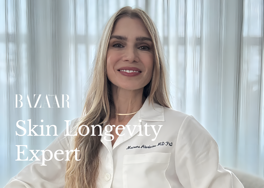 Dr. Macrene in Harper's Bazaar UK: Skin Longevity