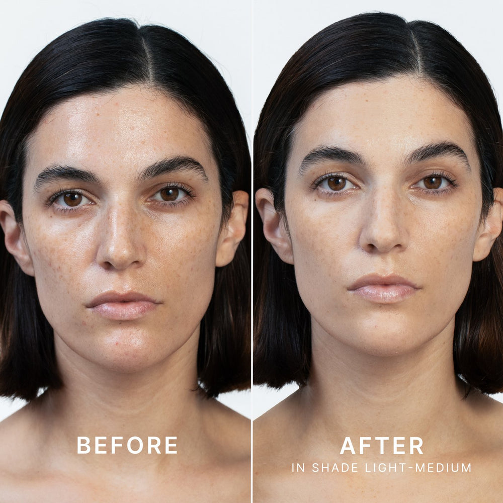 Macrene Actives Tinted Moisturizer Before and After